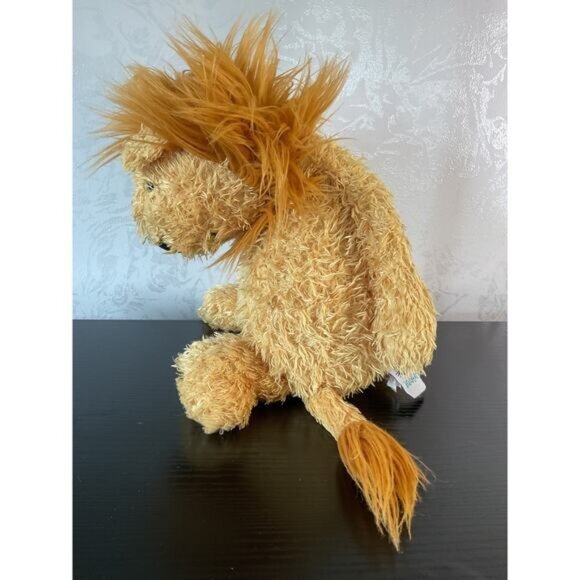 Jellycat 15" Junglie Bunglie Lion Plush Animal Yellow Tan Floppy Textured Retire - Picture 5 of 5